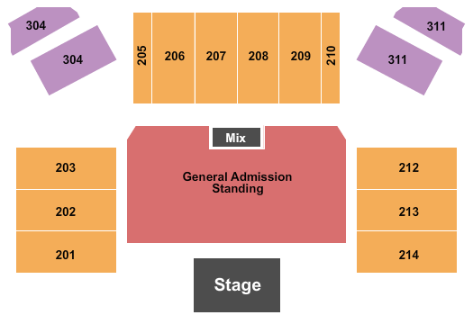 Hard Rock Live At Etess Arena Greta Van Fleet Seating Chart